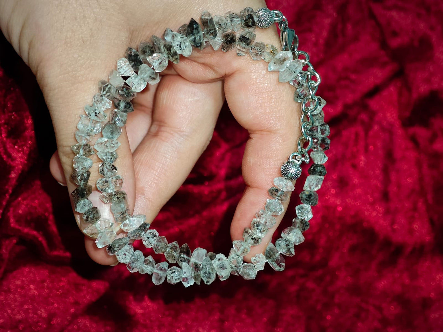 Herkimer Elması (ister kolye ister bileklik)