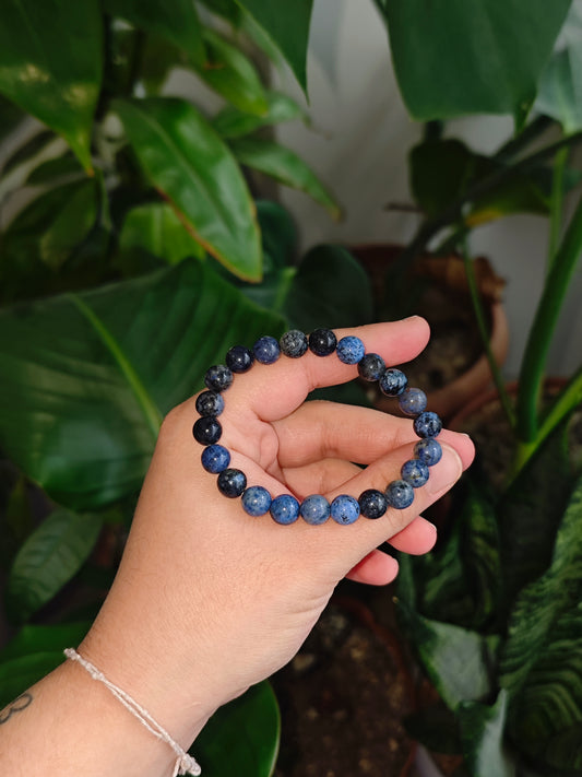 Dumortierit Bileklik